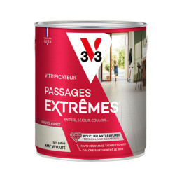 Vitrificateur passages extrêmes® gris patiné 2.5 L