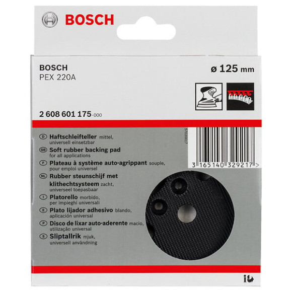 Plateau de ponçage pour PEX 220 A Bosch