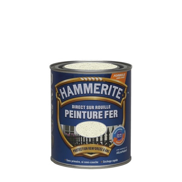 Peinture Direct sur Rouille - Forge Blanc - 075L