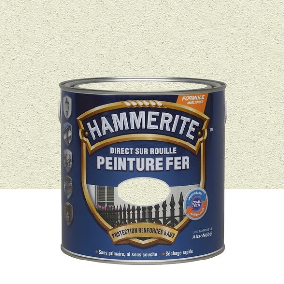 Peinture Direct sur Rouille - Forge Blanc - 25L