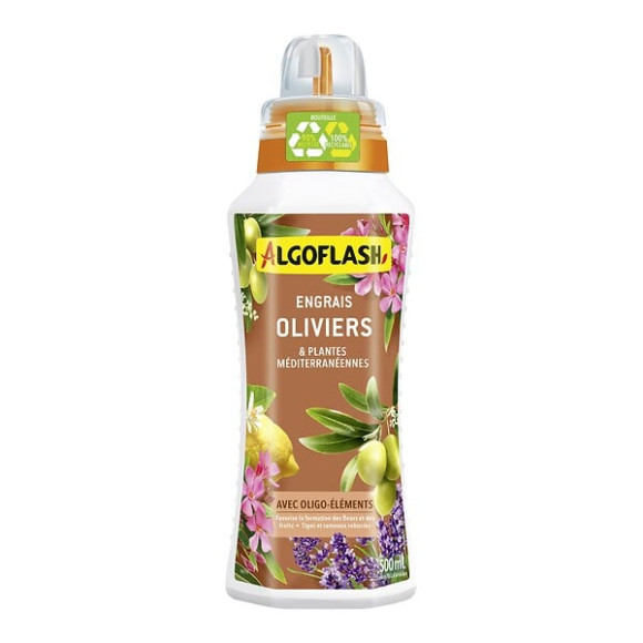 Engrais Oliviers et Plantes Méditerrannéennes 500mL