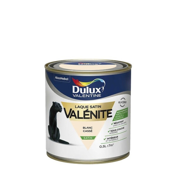 Peinture Laque Valénite - Blanc Cassé - Satin - 05L