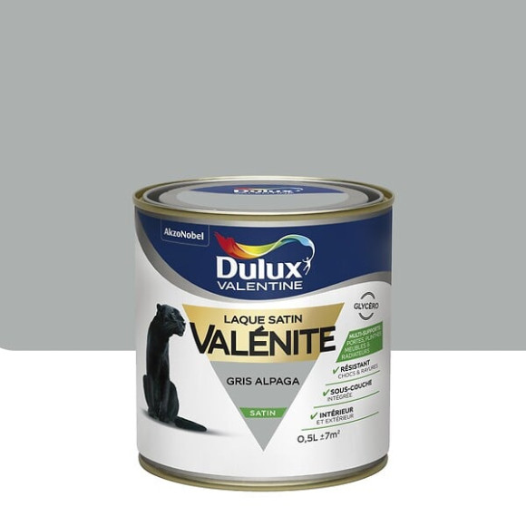 Peinture Laque Valénite - Gris Alpaga - Satin - 05L