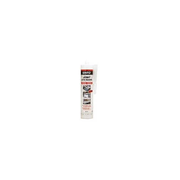 Joint mastic auto-marine blanc 290ml