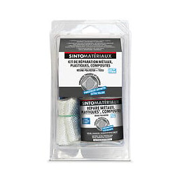 Kit reparation resine +tissu 500ml