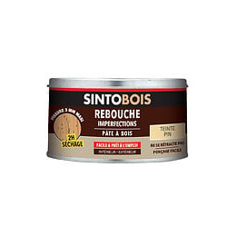 Pâte à  bois Solvant Rebouche imperfections Pin 250g