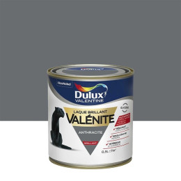 Peinture Laque Valénite - Anthracite - Brillant - 05L