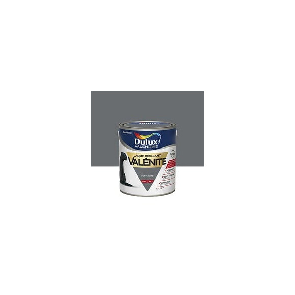 Peinture Laque Valénite - Anthracite - Brillant - 2L