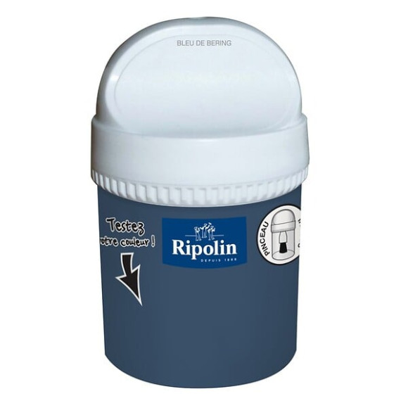 Testeur Peinture RIPOLIN Esprit Déco bleu de béring 75Ml