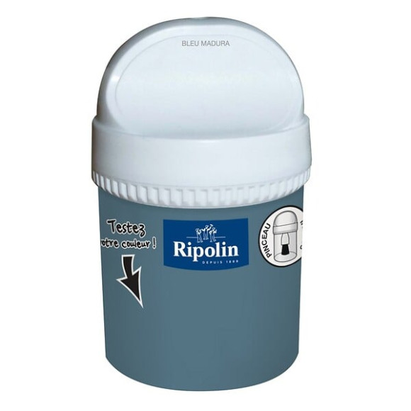 Testeur Peinture RIPOLIN Esprit Déco Bleu Madura Mat 75ml