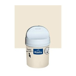 Testeur Peinture RIPOLIN Esprit Déco Blanc Cassé Satin 75ml