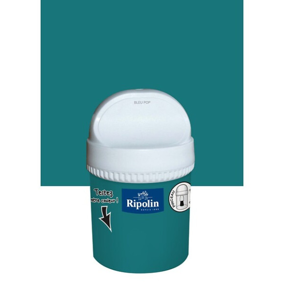 Testeur Peinture RIPOLIN Esprit Déco bleu pop 75Ml