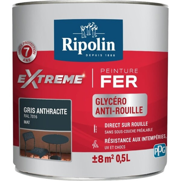 Ripolin ext fer mat gr anth0.5l