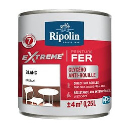 Ripolin ext fer bril blanc 0.25l