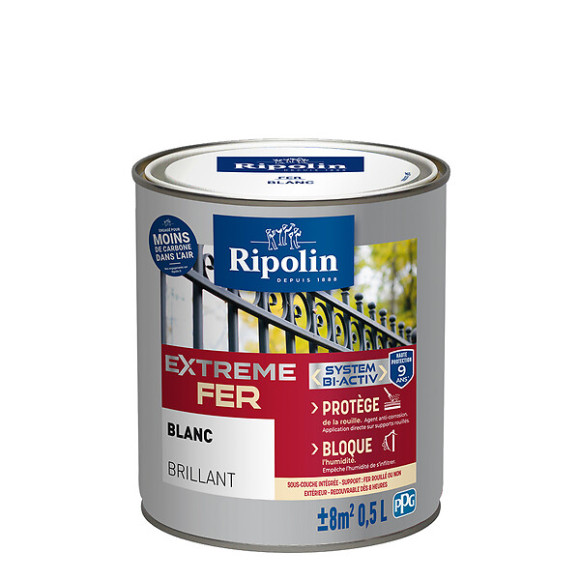 Ripolin ext fer bril blc 0.5l