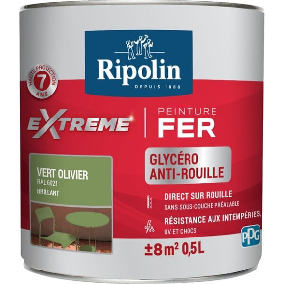 Ripolin ext fer bril vt oliv 0.5l