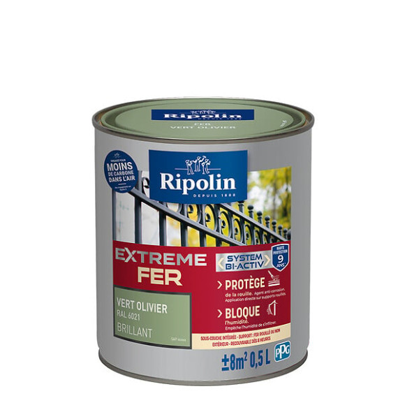 Ripolin ext fer bril vt oliv 0.5l