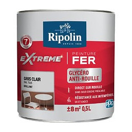 Ripolin ext fer bril gr clair 0.5l