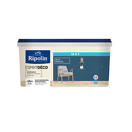 Peinture Esprit Déco - Bleu madura - Mat - 25L