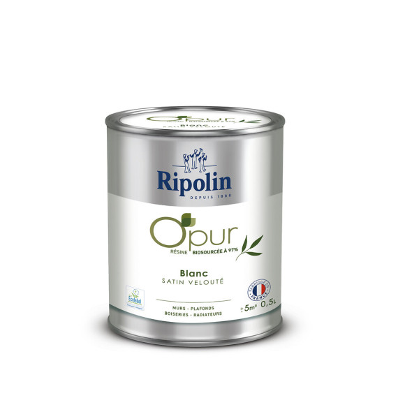 Peinture O'pur - Blanc - Satin - 05L