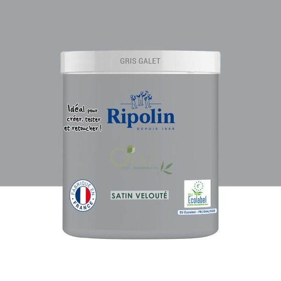 Testeur peinture O'pur - Gris galet - Satin - 75ml