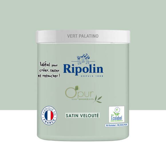 Testeur peinture O'pur - Vert palatino - Satin - 75ml