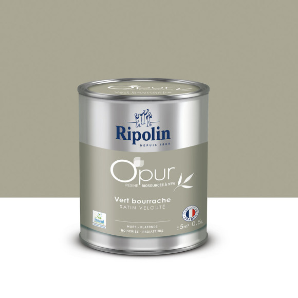 Peinture O'pur - Vert Bourrache - Satin - 05L