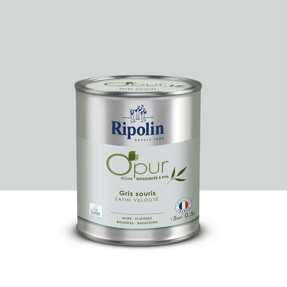 Peinture O'pur - Gris souris - Satin - 05L