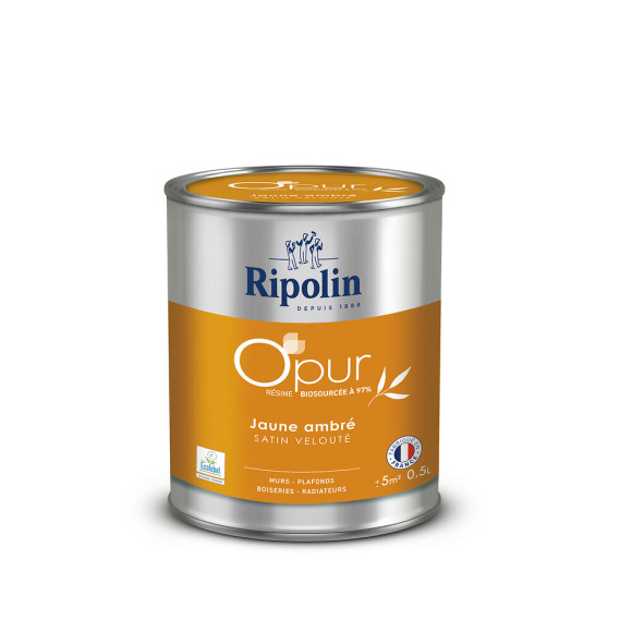 Peinture O'pur - Jaune ambre - Satin - 05L