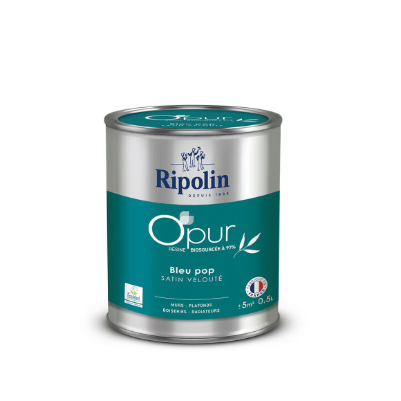 Peinture O'pur - Bleu Pop - Satin - 05L