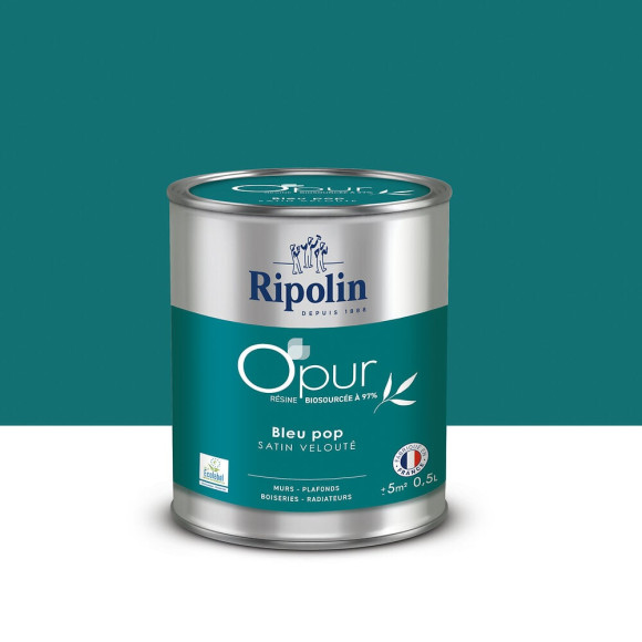 Peinture O'pur - Bleu Pop - Satin - 05L