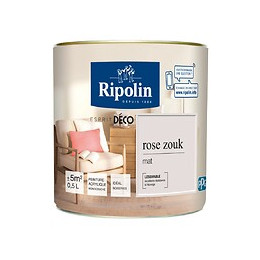 Peinture RIPOLIN murs boiseries rose zouk mat 05L