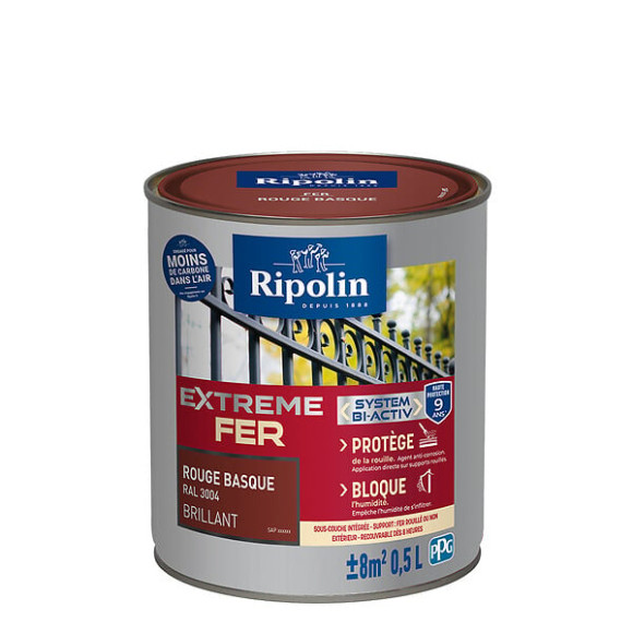 Ripolin xt fer rg basq ral3004 0.5l