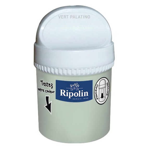 Testeur peinture RIPOLIN velours vert palatino 0075L