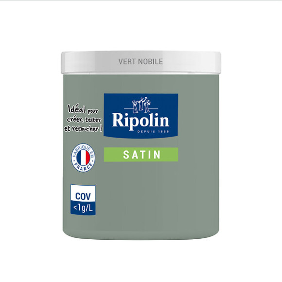 Testeur peinture RIPOLIN velours vert nobile 0075L