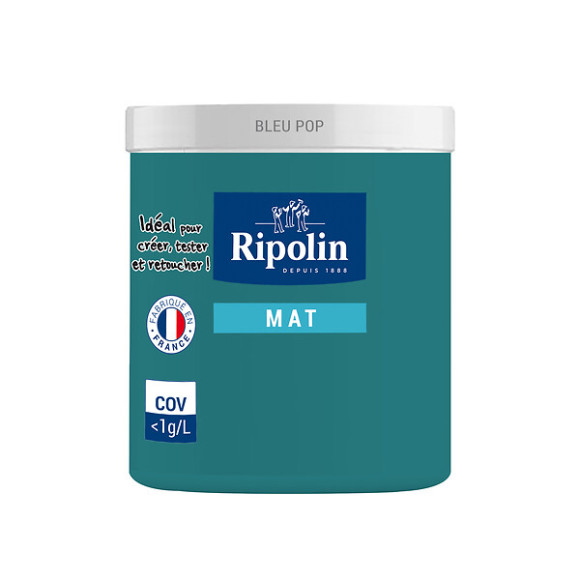 Ripolin test mat bleu pop 0.075l