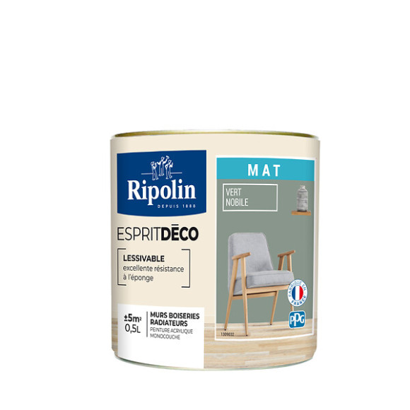 Ripolin e deco mat vert nobile 0.5l