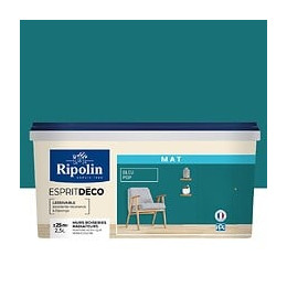 Peinture Deco - Bleu pop -  Mat - 25L