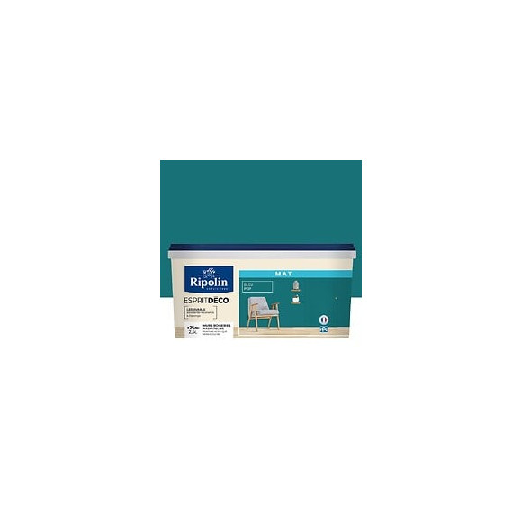 Peinture Deco - Bleu pop -  Mat - 25L