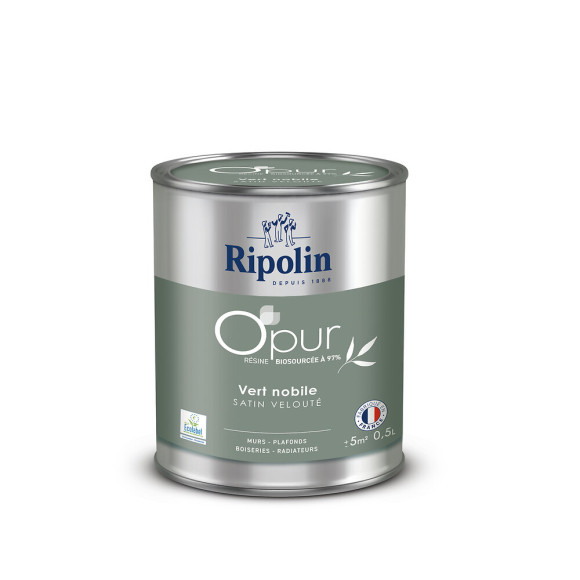 Peinture O'pur - Vert nobile - Satin - 05L