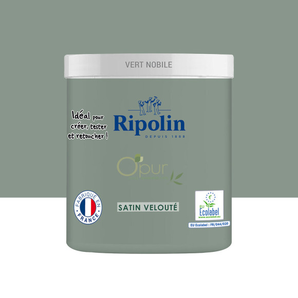 Testeur peinture O'pur - Vert nobile - Satin - 75ml