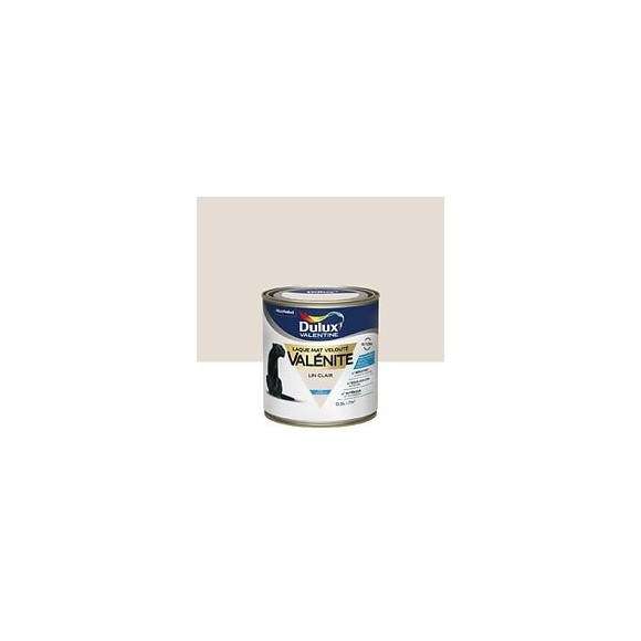 Dulux Valentine Laque Valenite Mat Lin Clair 05 L