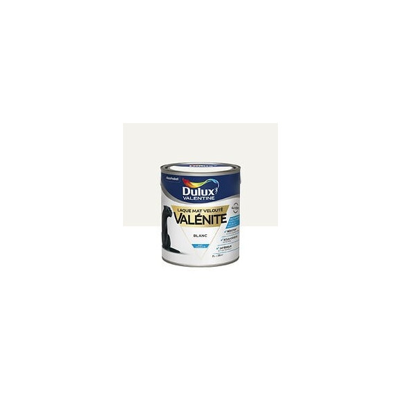 Peinture laque Valenite - Blanc - Mat - 2L