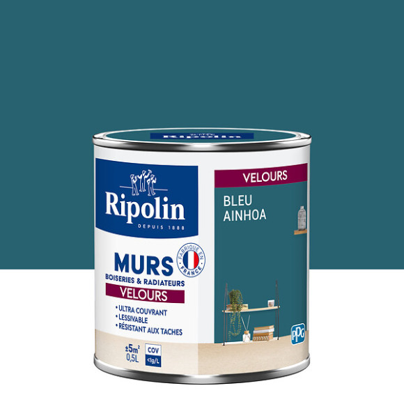 Ripolin deco vel bleu ainhoa 05l