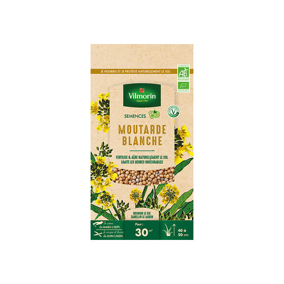 Moutarde blanche BIO 60g