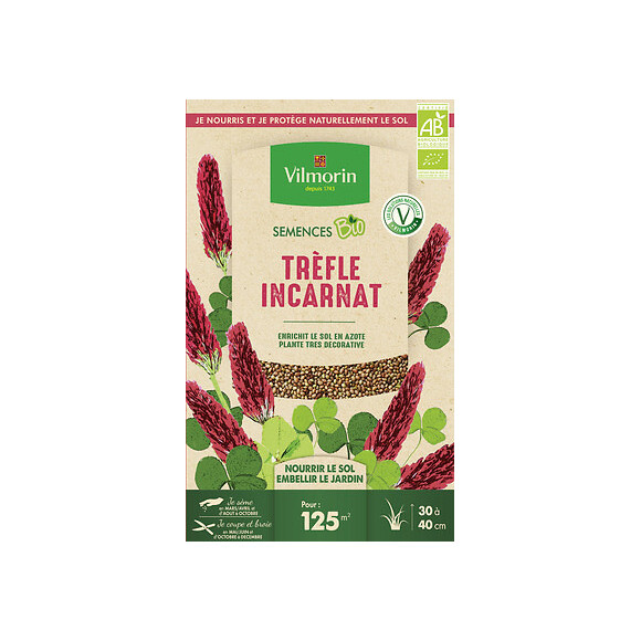 Trèfle incarnat BIO 375g