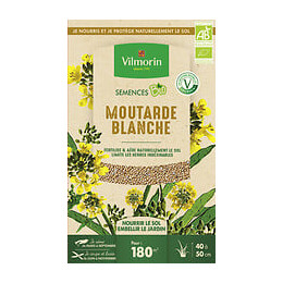 Moutarde blanche BIO 375g