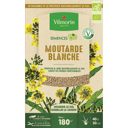 Moutarde blanche BIO 375g