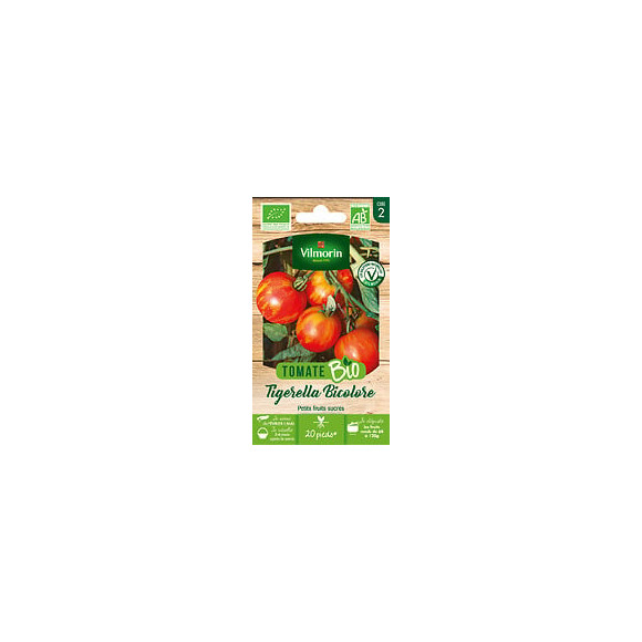 TOMATE TIGERELLA BIO VILMORIN