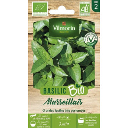 Basilic marseillais bio Vilmorin